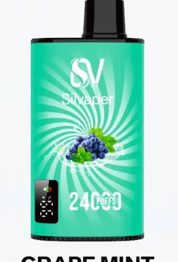 SILVAPER Grape Mint 24000Puffs 20MG