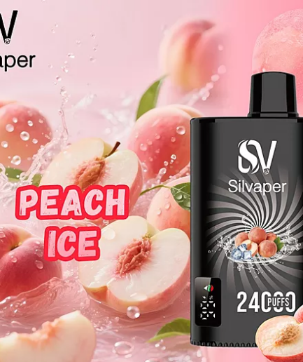 SILVAPER Peach ice 24000Puffs 20MG