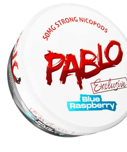 Pablo Exclusive Blue Raspberry 50mg Nicotine Pouches