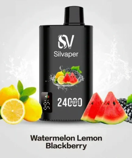 SILVAPER Watermelon Lemon Blackberry 24000Puffs 20MG