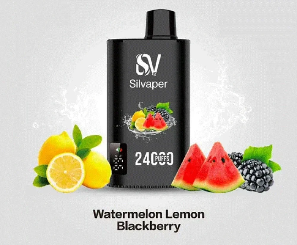 Watermelon-lemon-Blackberry-SILVAPER-24000-PUFFS-DISPOSABLE-VAPE-Dubai-uae