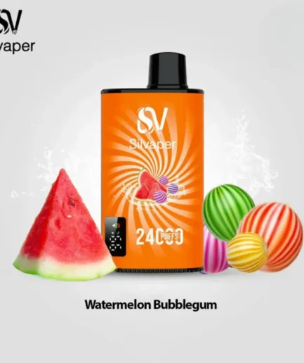SILVAPER Watermelon Bubblegum 24000Puffs 20MG
