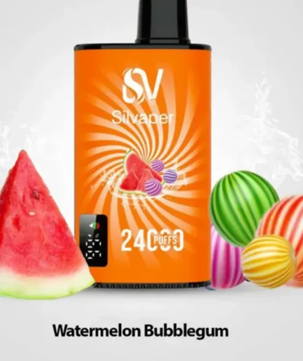 SILVAPER Watermelon Bubblegum 24000Puffs 20MG