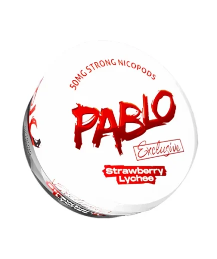 Pablo Exclusive Strawberry Lychee 50mg Nicotine Pouches