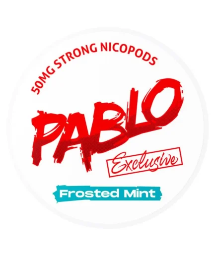 Pablo Exclusive Frosted Mint 50mg Nicotine Pouches