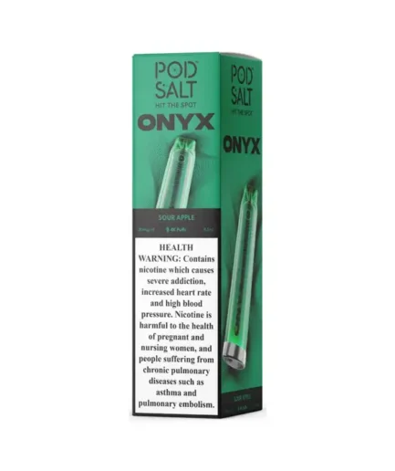 POD SALT Onyx Sour Apple 4000pfs 20mg