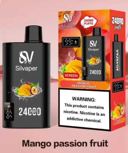 SILVAPER Mango passionfruit 24000Puffs 20MG