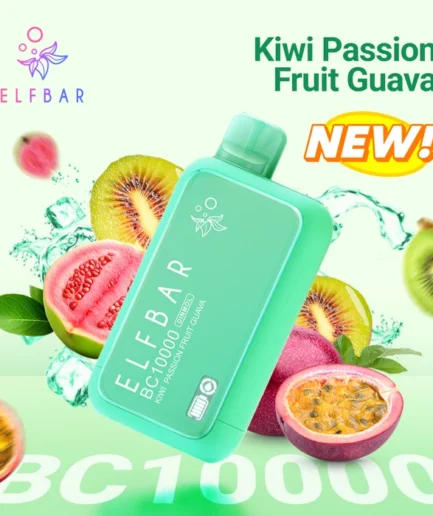 ELFBAR Kiwi Passion Guava 10k puffs 20mg